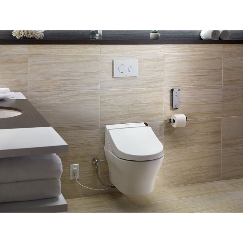 TOTO Washlet® C200 Elongated Toilet Seat Bidet Wayfair